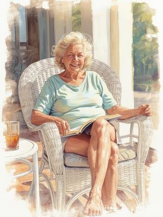 Relaxing enjoying retirement in venice florida