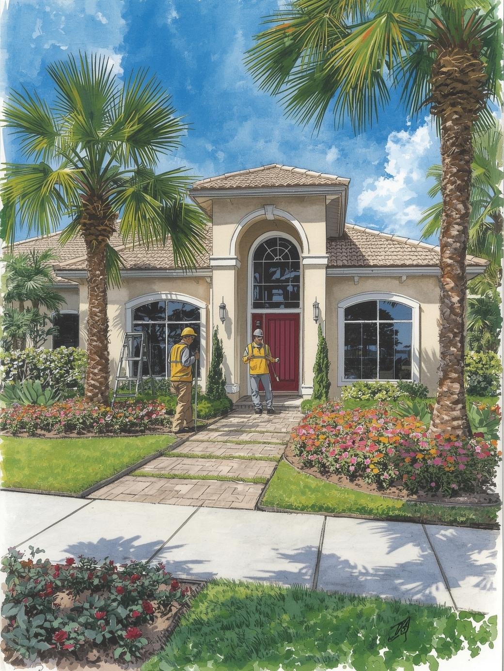 Get contractor work done while you are back home for snowbirds