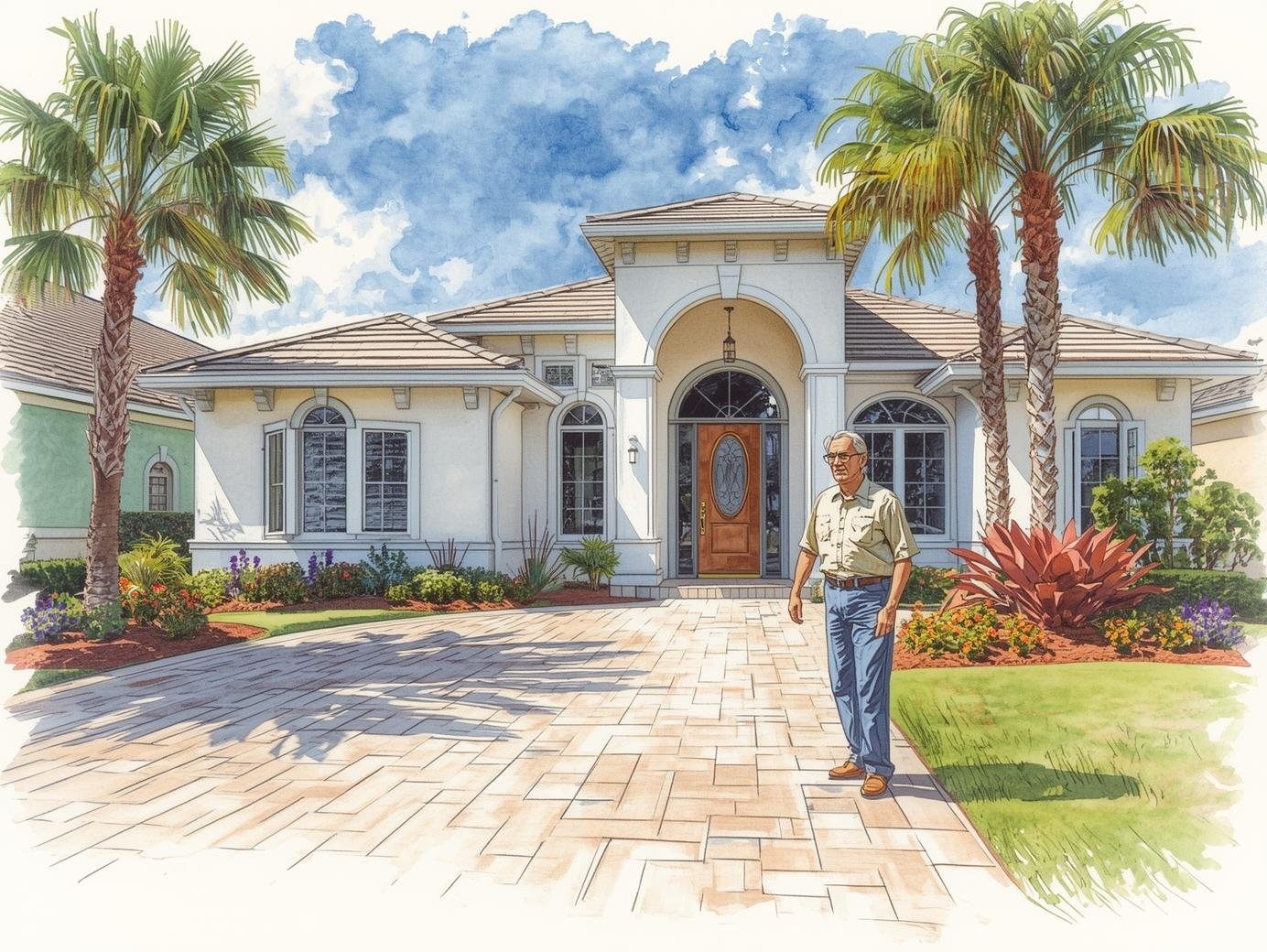 Weekly checkings on homes for snowbirds